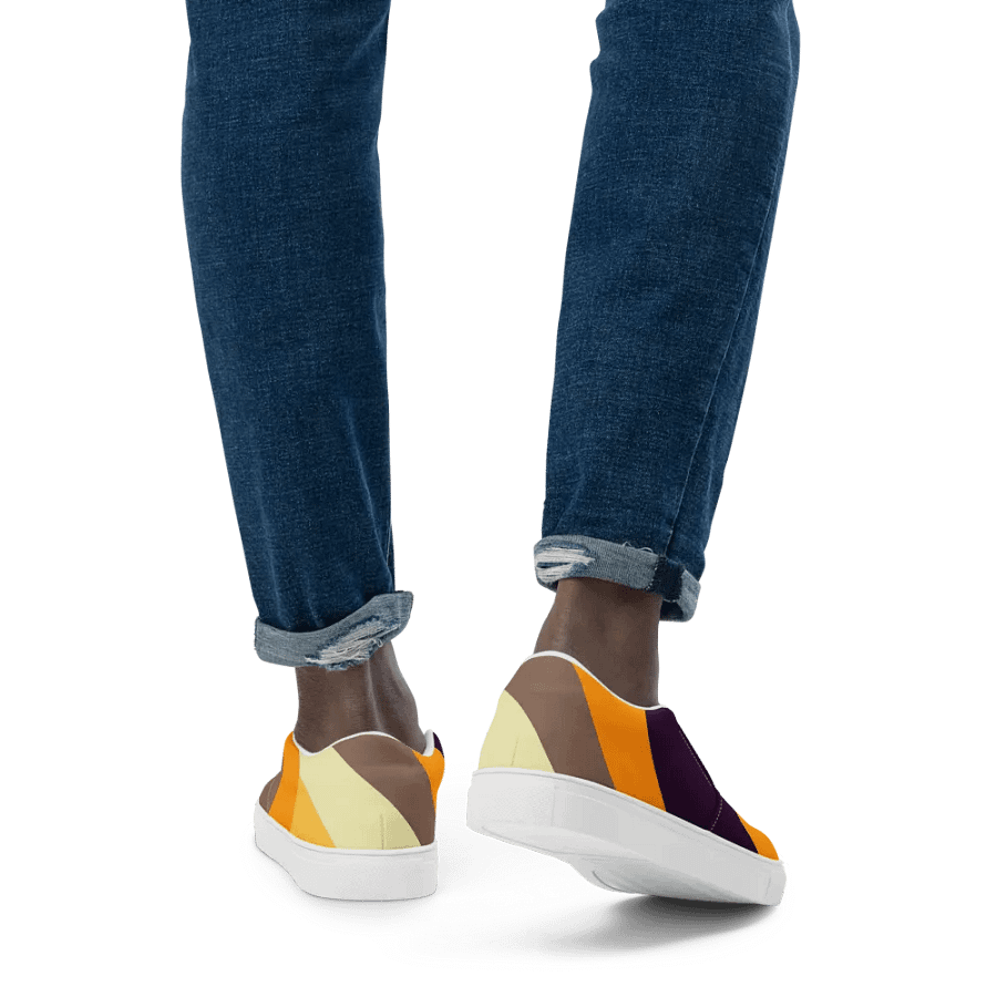 Orange Zag Slip-Ons product image (4)