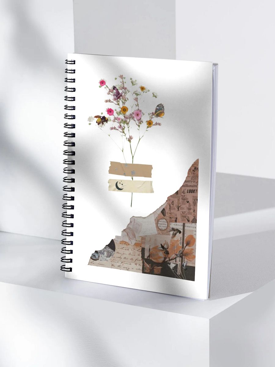 Celestial Blooms Spiral Notebook product image (4)