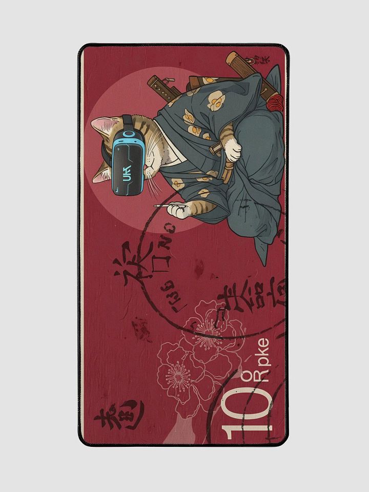 Desk Mat - "hacker Cat" #R1 product image (2)