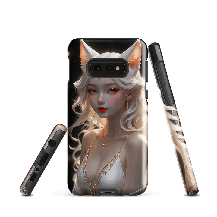 Mystical Fox Goddess Samsung Tough Case – Enchanting and Elegant Fantasy Art product image (2)