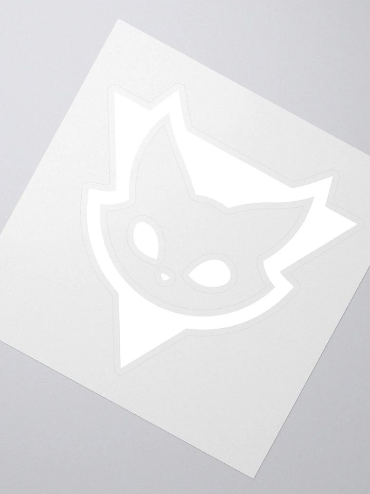 Fana Logo Sticker white product image (8)