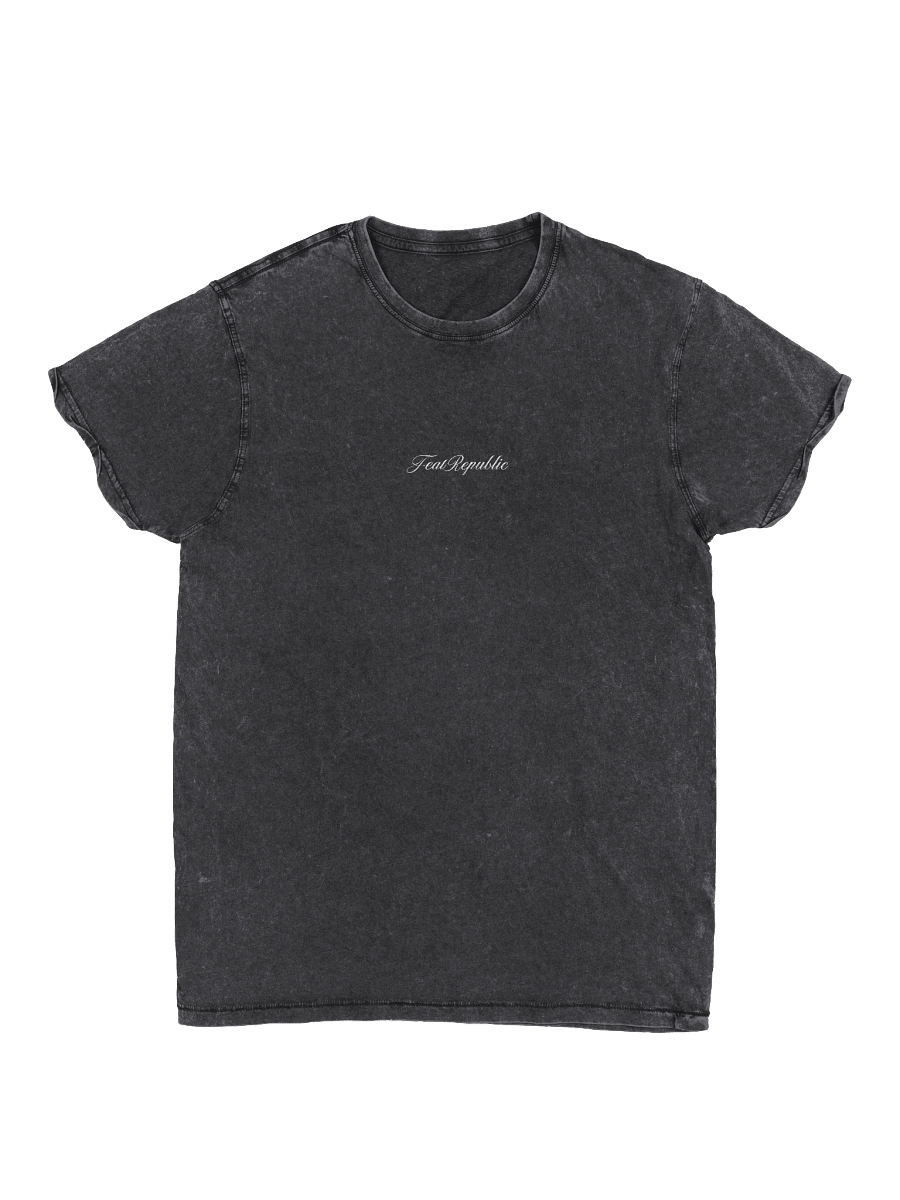 FeatRepublic StoneWashed Tee [BLACK] product image (1)
