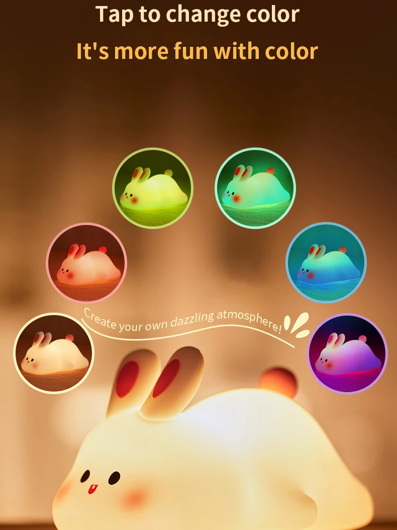 Rabbit Night Lamp product image (3)