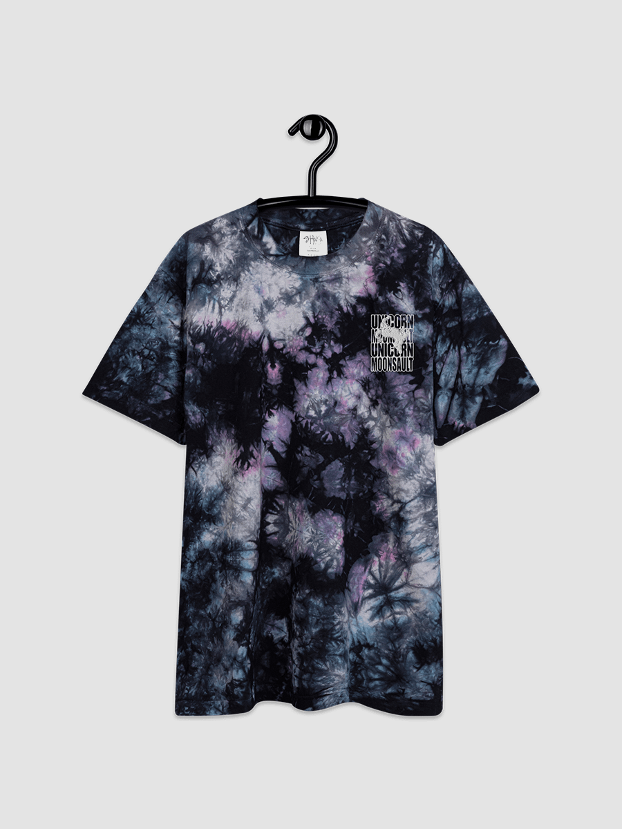 Unicorn Moonsault Oversized Tie-Dye T-Shirt product image (2)
