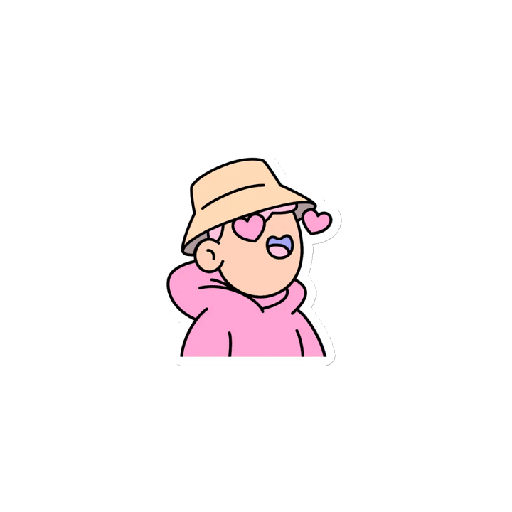 HODLHil Doodle Die-Cut Magnet product image (1)