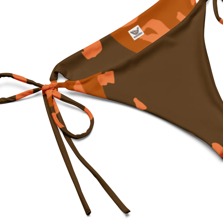 Leopard Orange Bikini Bottom product image (3)