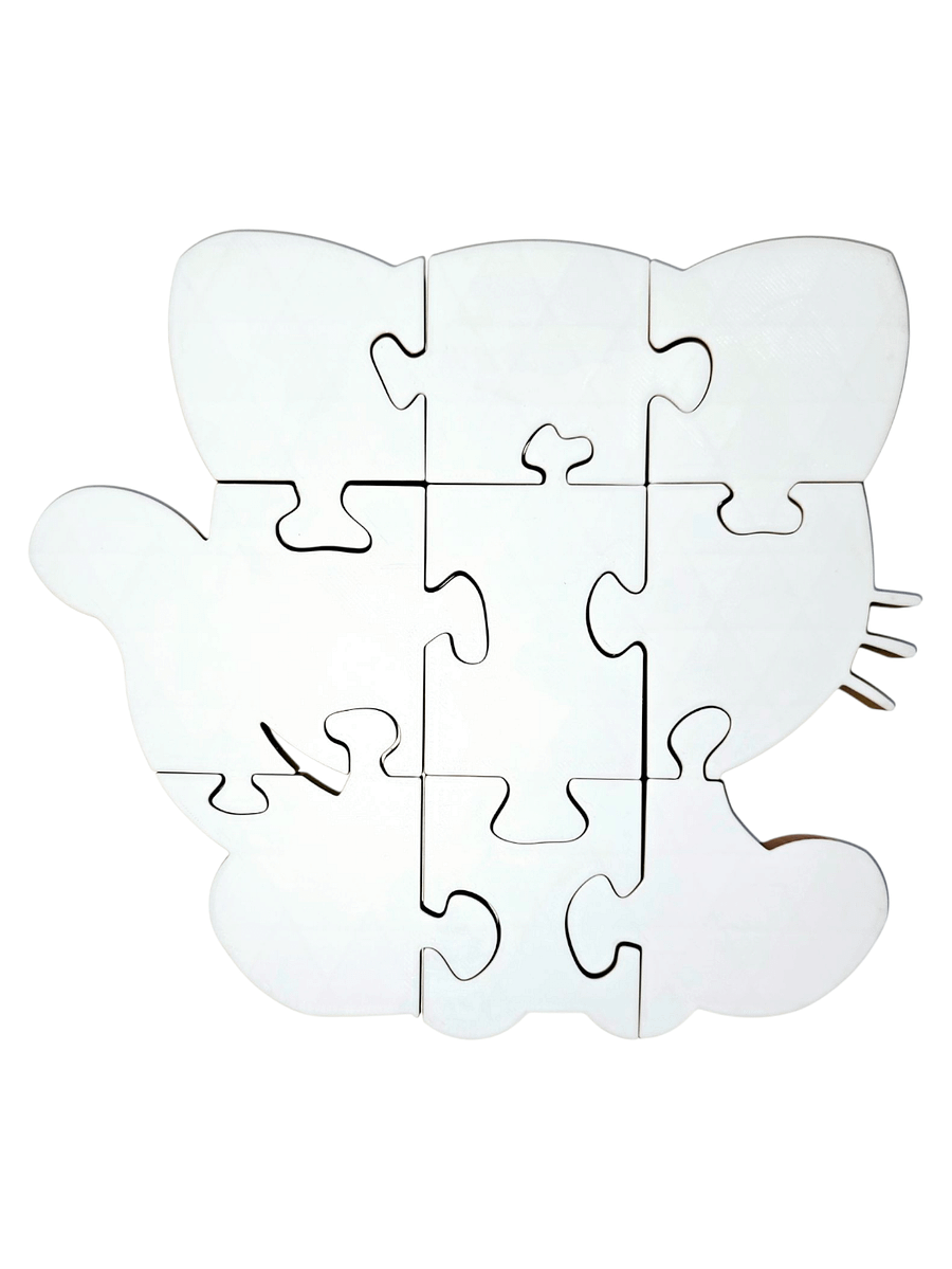 Kitten 3D Printed Jigsaw Puzzle – A Purr-fect Challenge for Young Minds! product image (3)