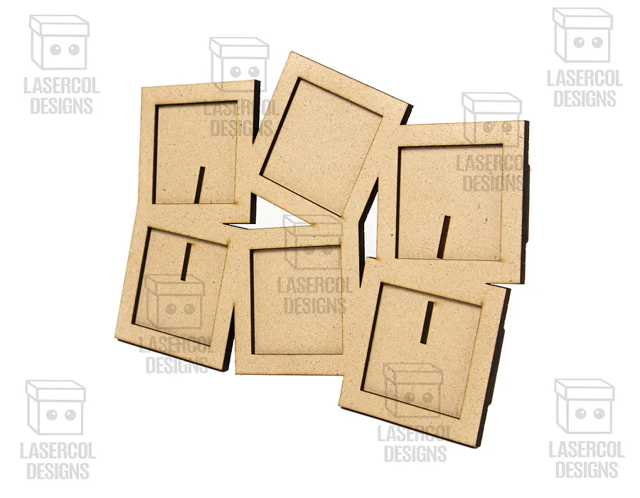 Photo Frames Set 4 (5 Styles) - Laser Cut Files product image (8)