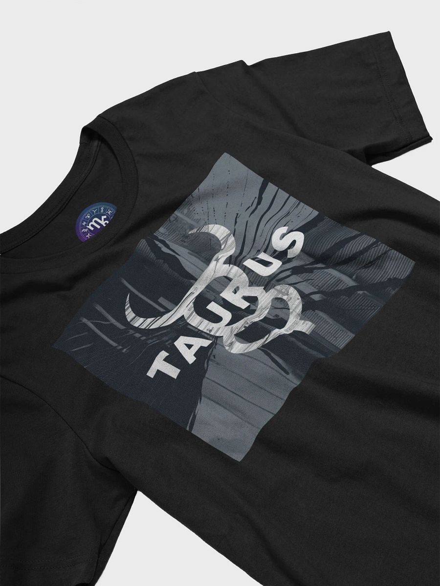 Taurus Zodiac Unisex T-Shirt with Abstract Design product image (5)