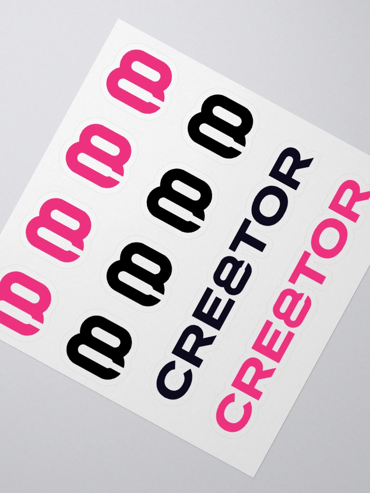Cre8tor - Dual Logo Stickers product image (2)