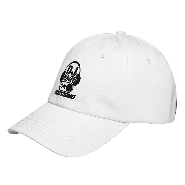 Stylish Under Armour® Dad Hat "DJ Mode On" Dad Cap in White by DJ GodSOUND! product image (2)