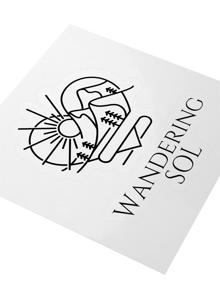 Wandering Sol Sticker product image (3)