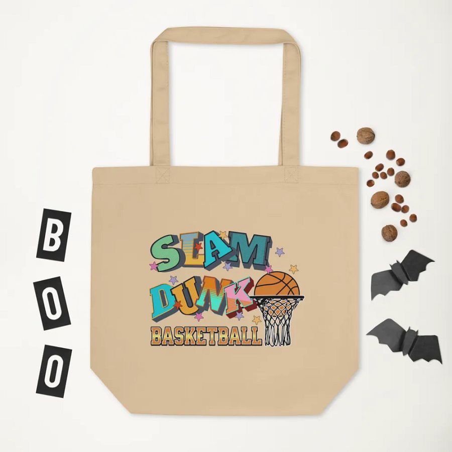 Basketball Slam Dunk Eco-friendly Tote product image (5)