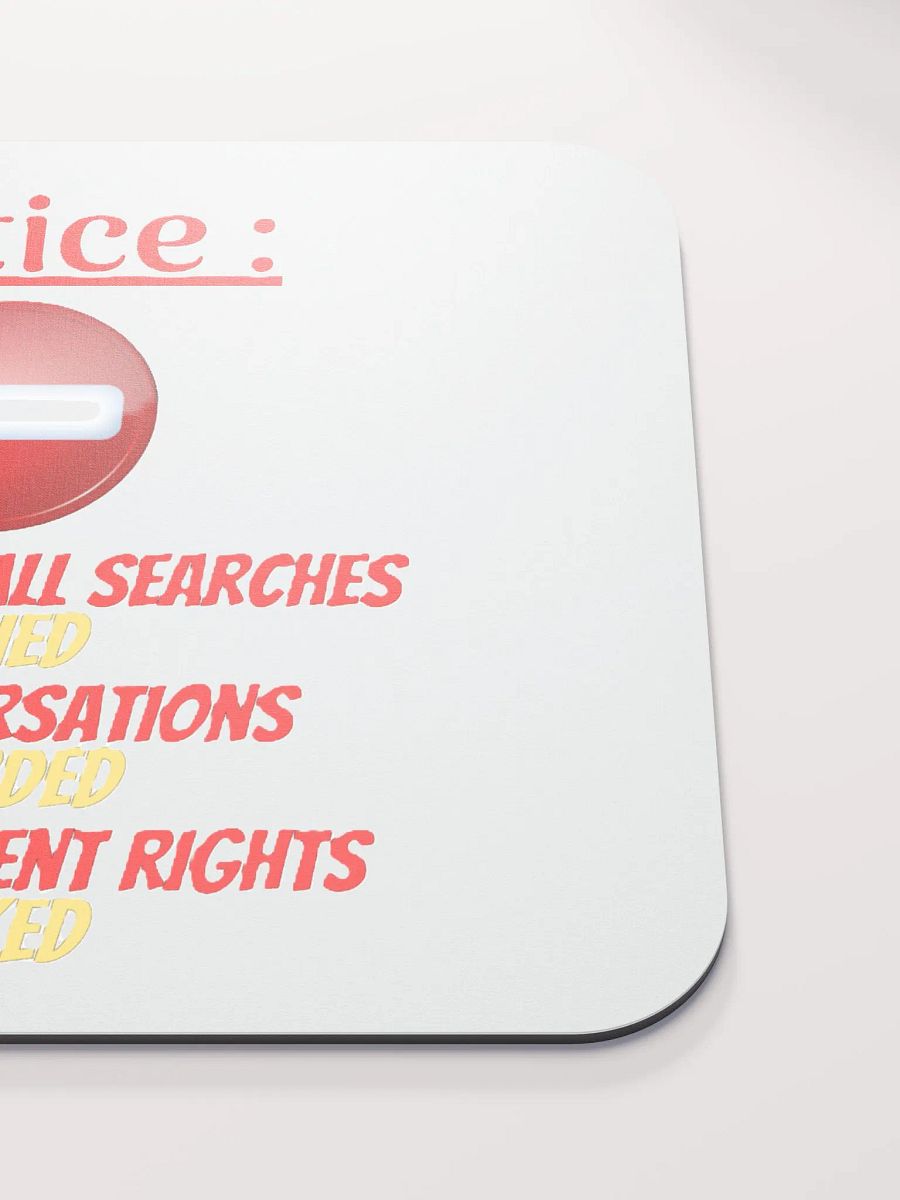 NOTICE : CONSENT TO ALL SEARCHES DENIED product image (5)