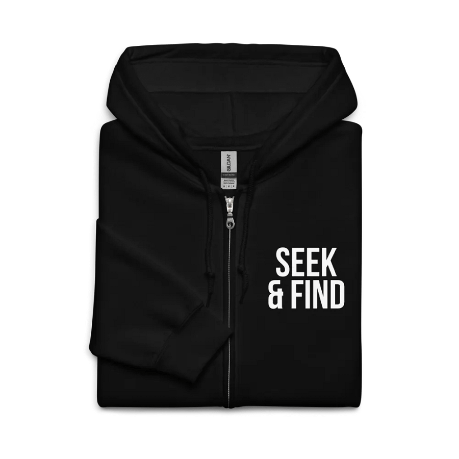 SEEK & FIND ( Zip up hoodie ) product image (5)