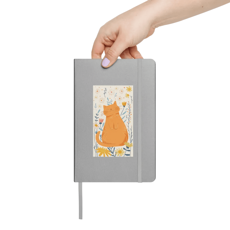 Smiling Cat Hardcover Journal product image (7)