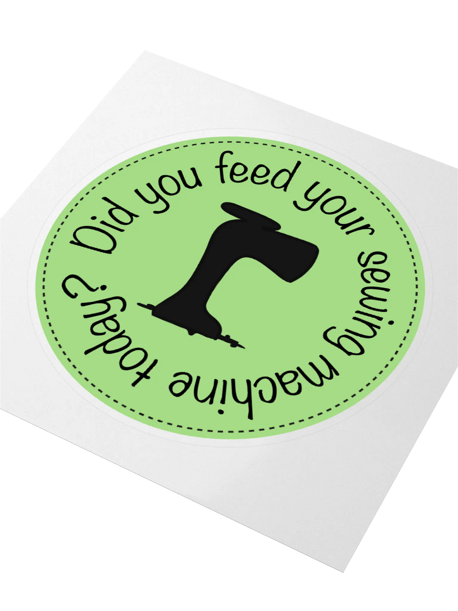 Did you sew today? Sticker product image (9)