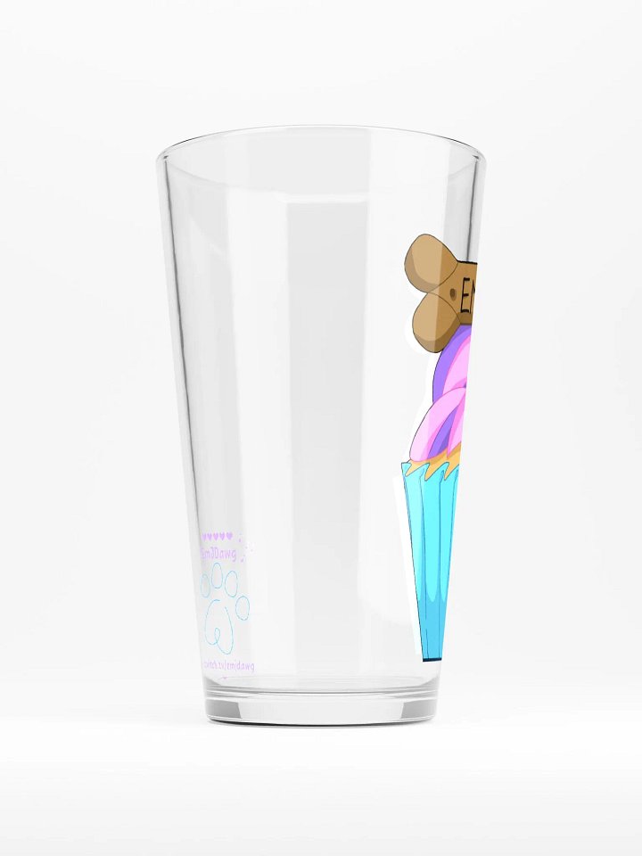EmJDawg Cupcake Pint Glass product image (2)