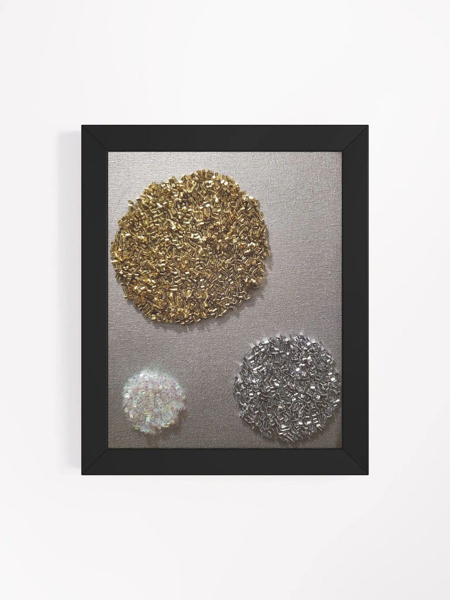 Circle of Shimmer Framed Poster product image (7)
