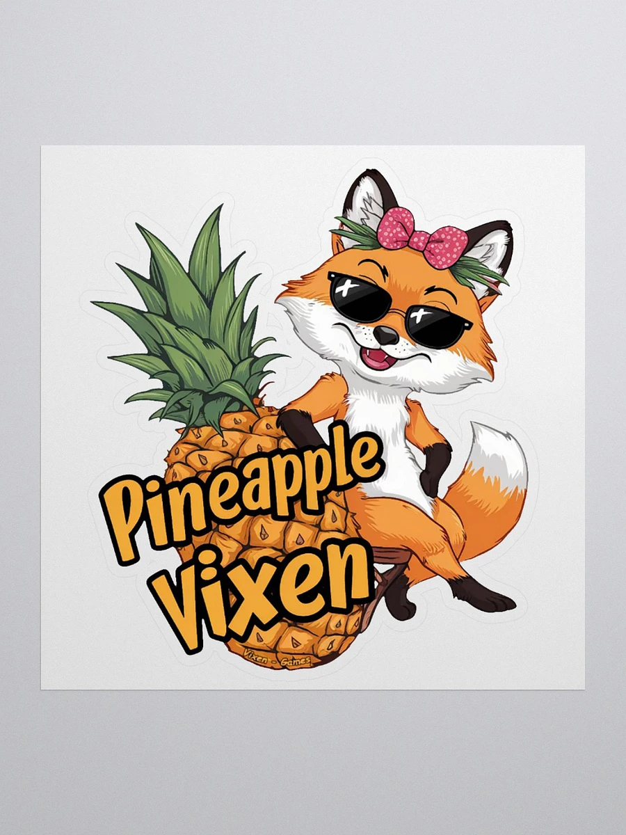 Pineapple Vixen Vinyl Sticker product image (2)
