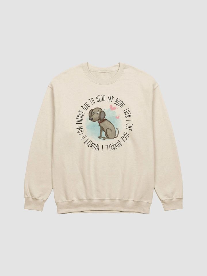 I wanted a low-energy dog. Then I got a Jack Russell Mom Sweatshirt - Light Colors product image (2)