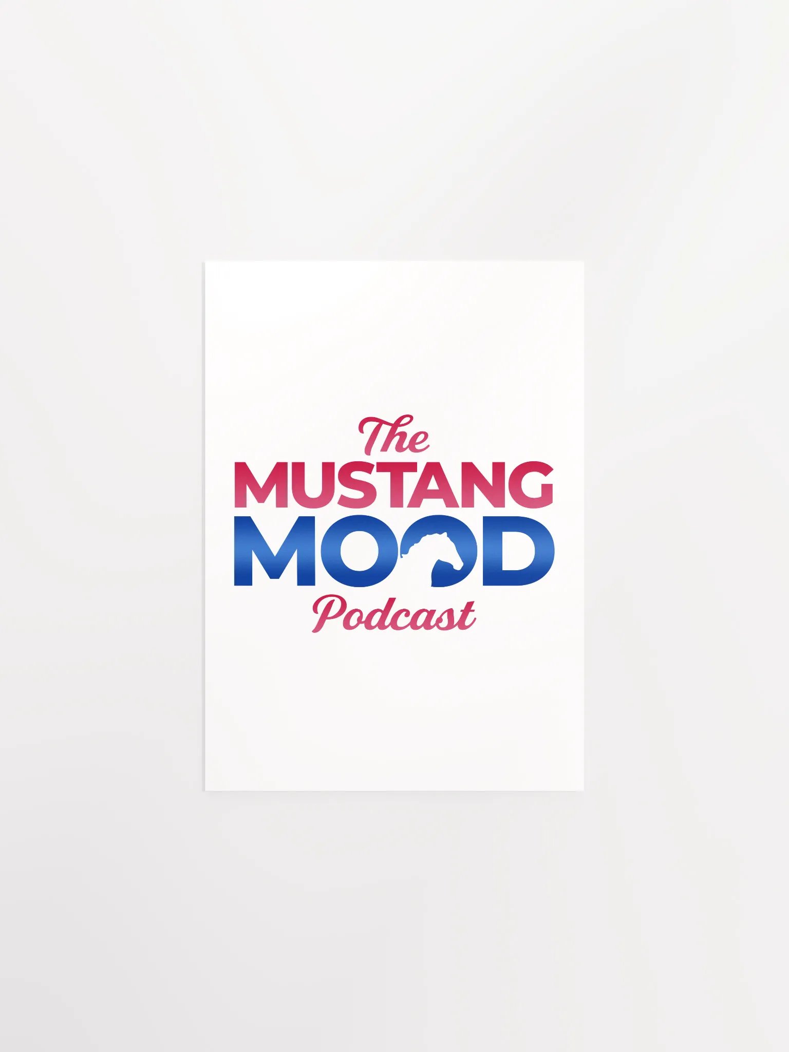 The Mustang Mood Poster product image (1)