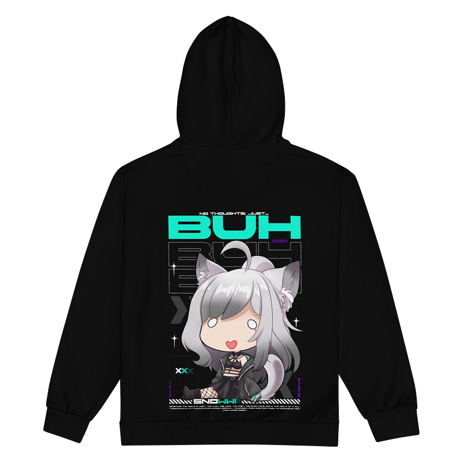 Snowwiiii - Chibi Buhh Zip Up Hoodie product image (2)