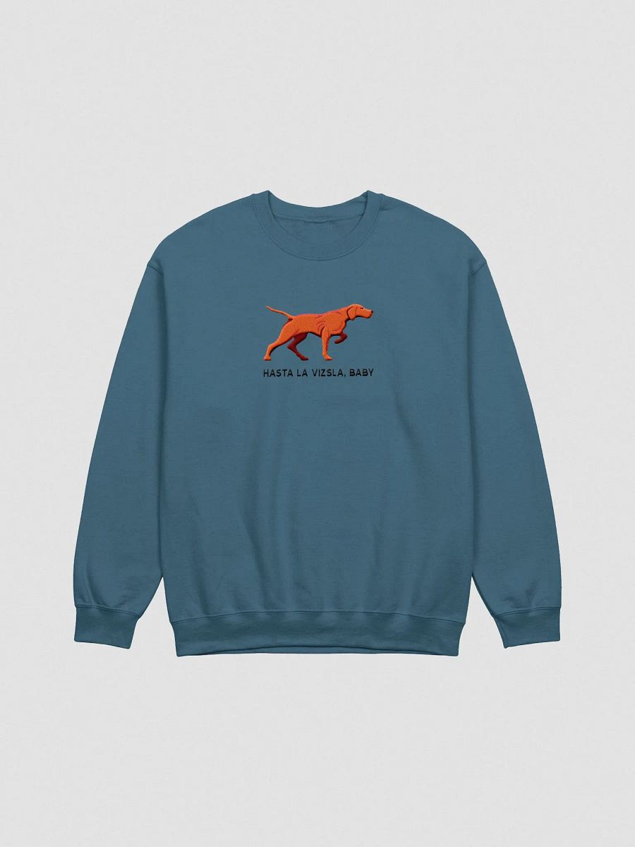 Hasta La Vizsla, Baby Sweatshirt (Embroidered) of a Vizsla product image (4)