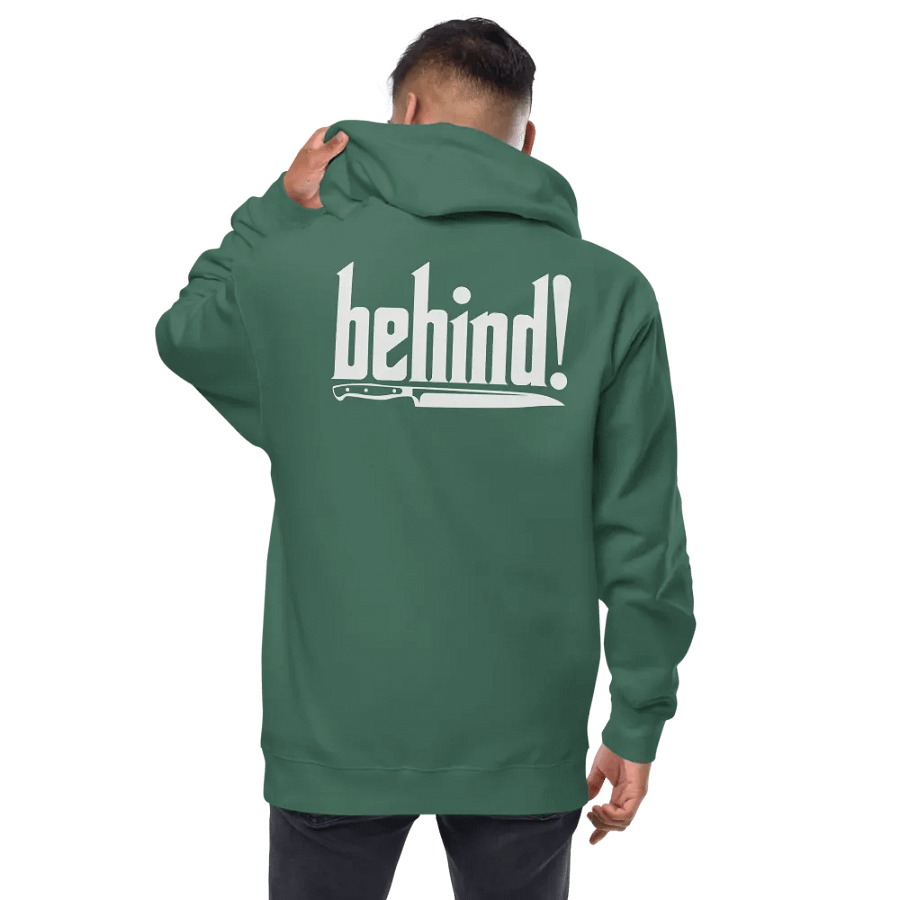 Knifes - Behind Fleece Zip Hoodie mixed product image (1)