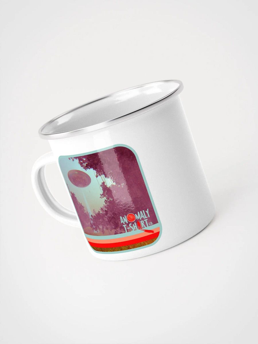 Vintage UFO Beam Enamel Mug product image (5)