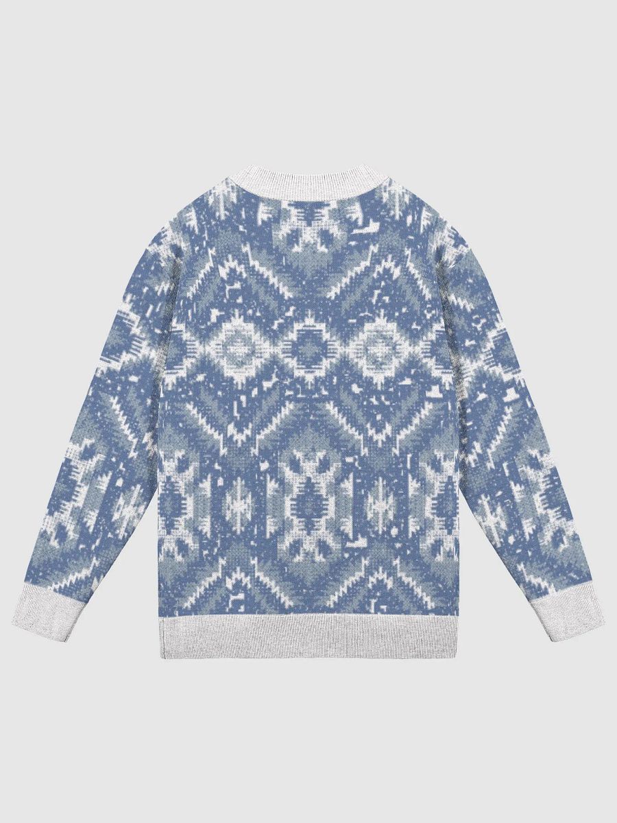 Winter Boho Knit Sweater in Denim product image (10)