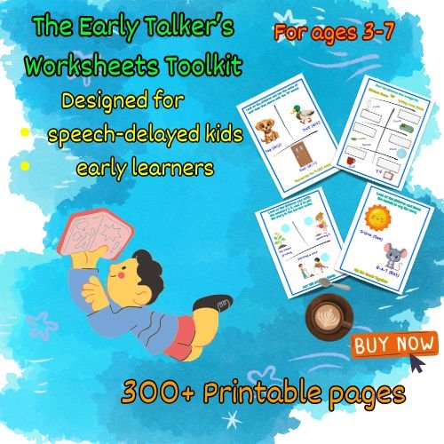 Kiddie Speak Printable Worksheets product image (1)