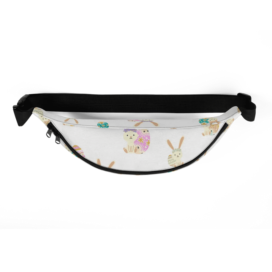 Floral Easter Bunny Eggs All Over Print Fanny Pack product image (5)
