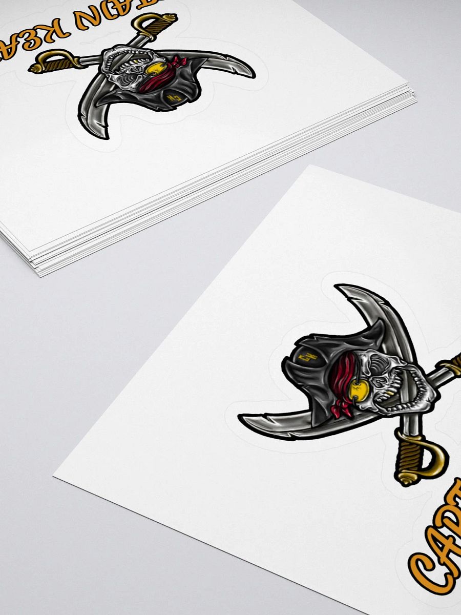 Pirate Skull Emblem Sticker Set product image (4)