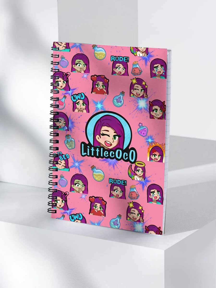 Littlec0c0 Emote Notebook product image (3)