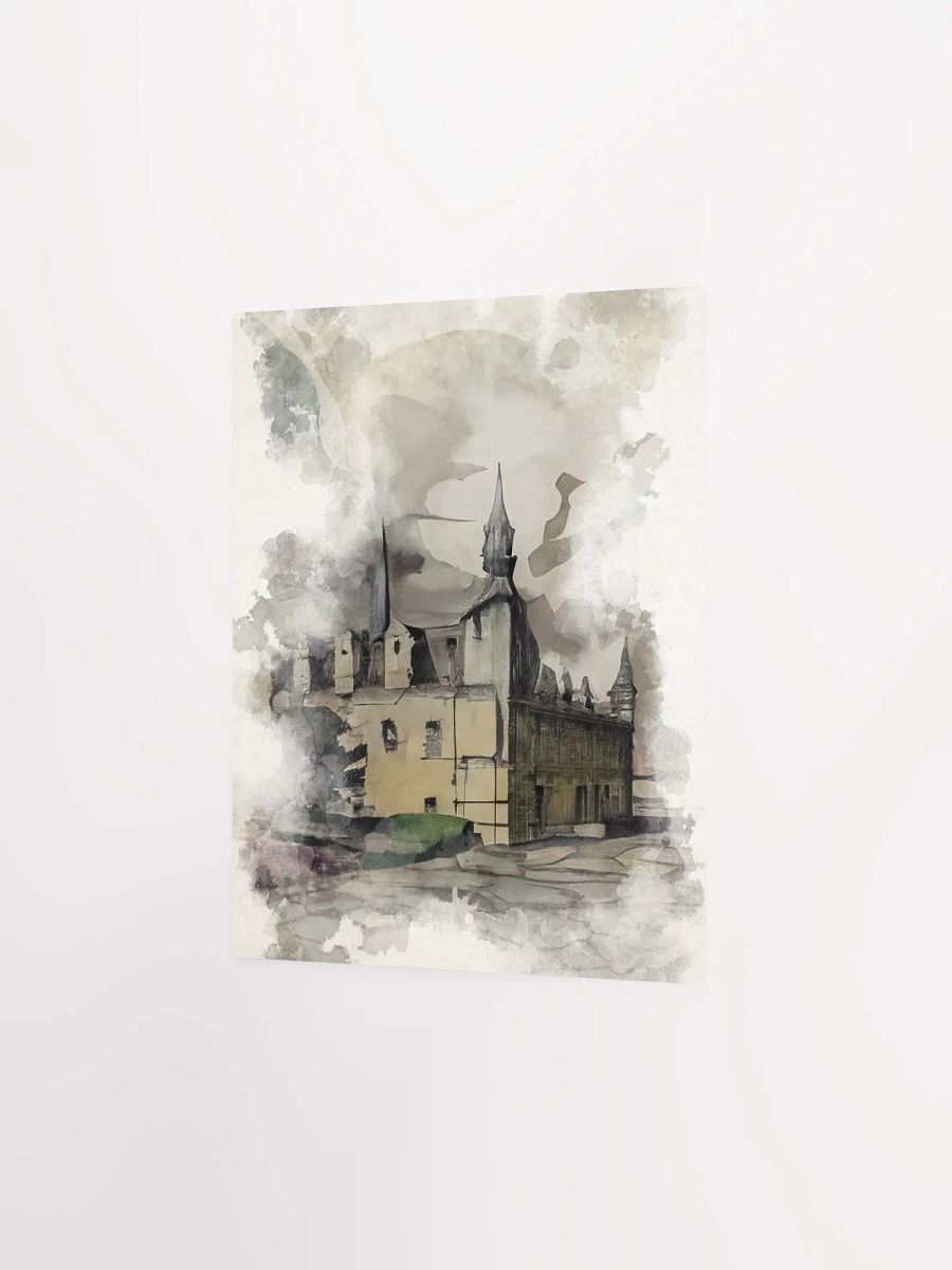 Kronborg castle - Watercolor painting - Portrait product image (7)
