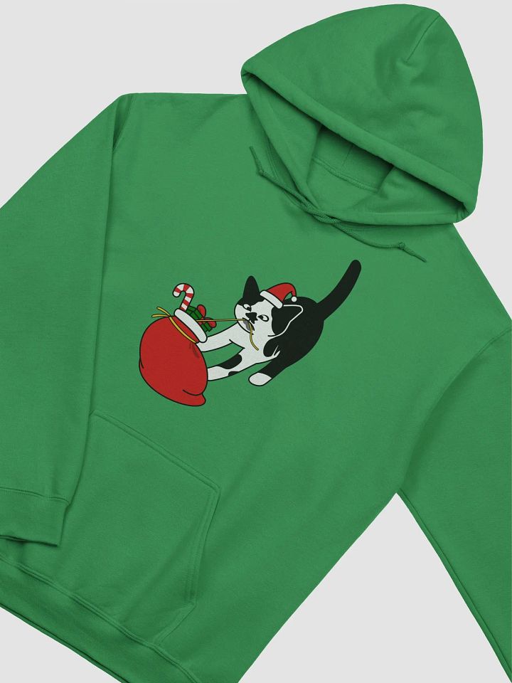Santa Paws Christmas Cat Hoodie product image (29)