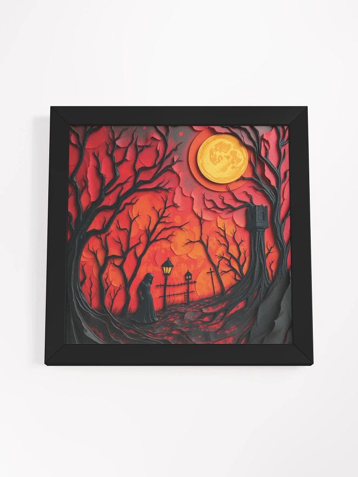 Lone Walk Framed Print product image (4)