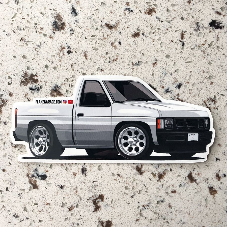 Nissan Hardbody D21 6" Mini Truck Sticker product image (4)