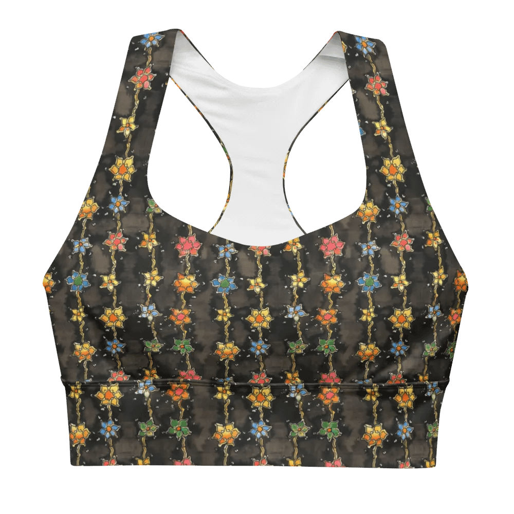 Flora Cascade Longline Sports Bra product image (3)