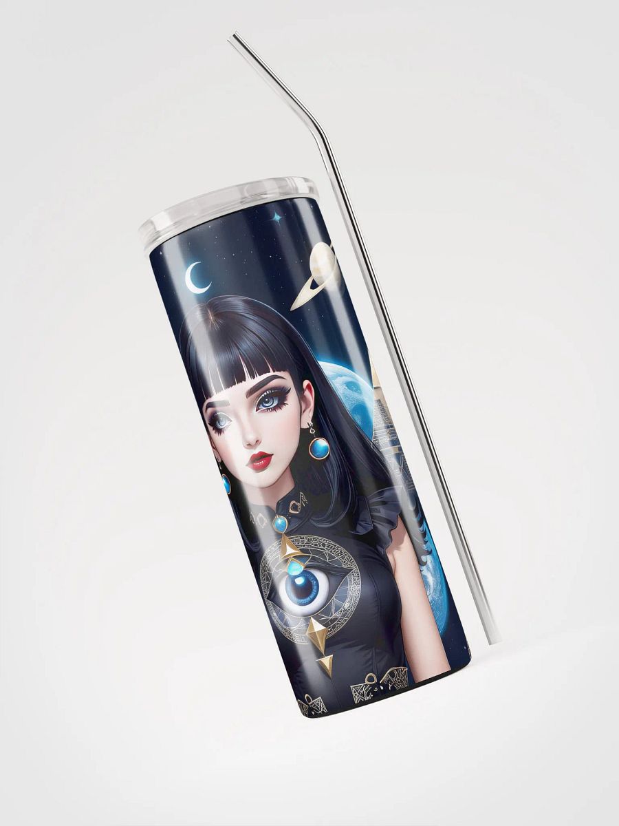 Mystic Girl 20 oz Skinny Stainless Steel Tumbler - v5 product image (5)