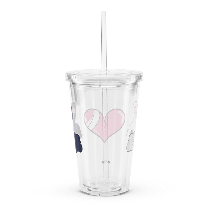 Broken Heart Bwunni Clear Plastic Tumblr product image (2)