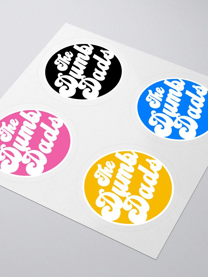 The Dumb Dads Sticker Pack product image (2)