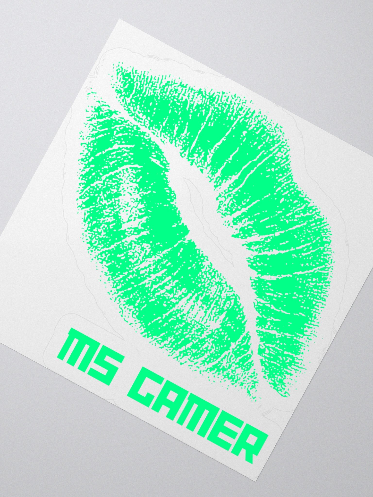 Ms Gamer Mwah Sticker - 3x3 product image (2)