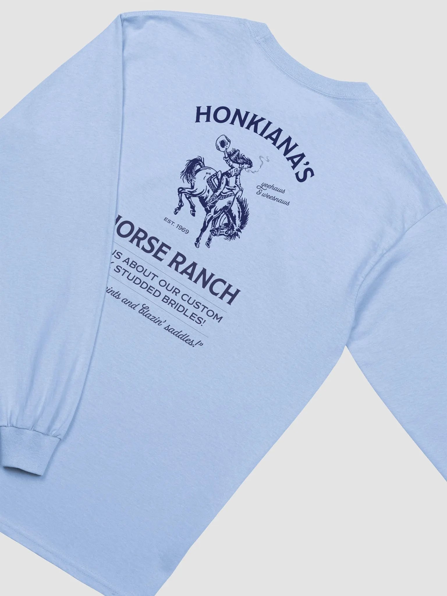 honkiana's horse ranch long sleeve product image (1)