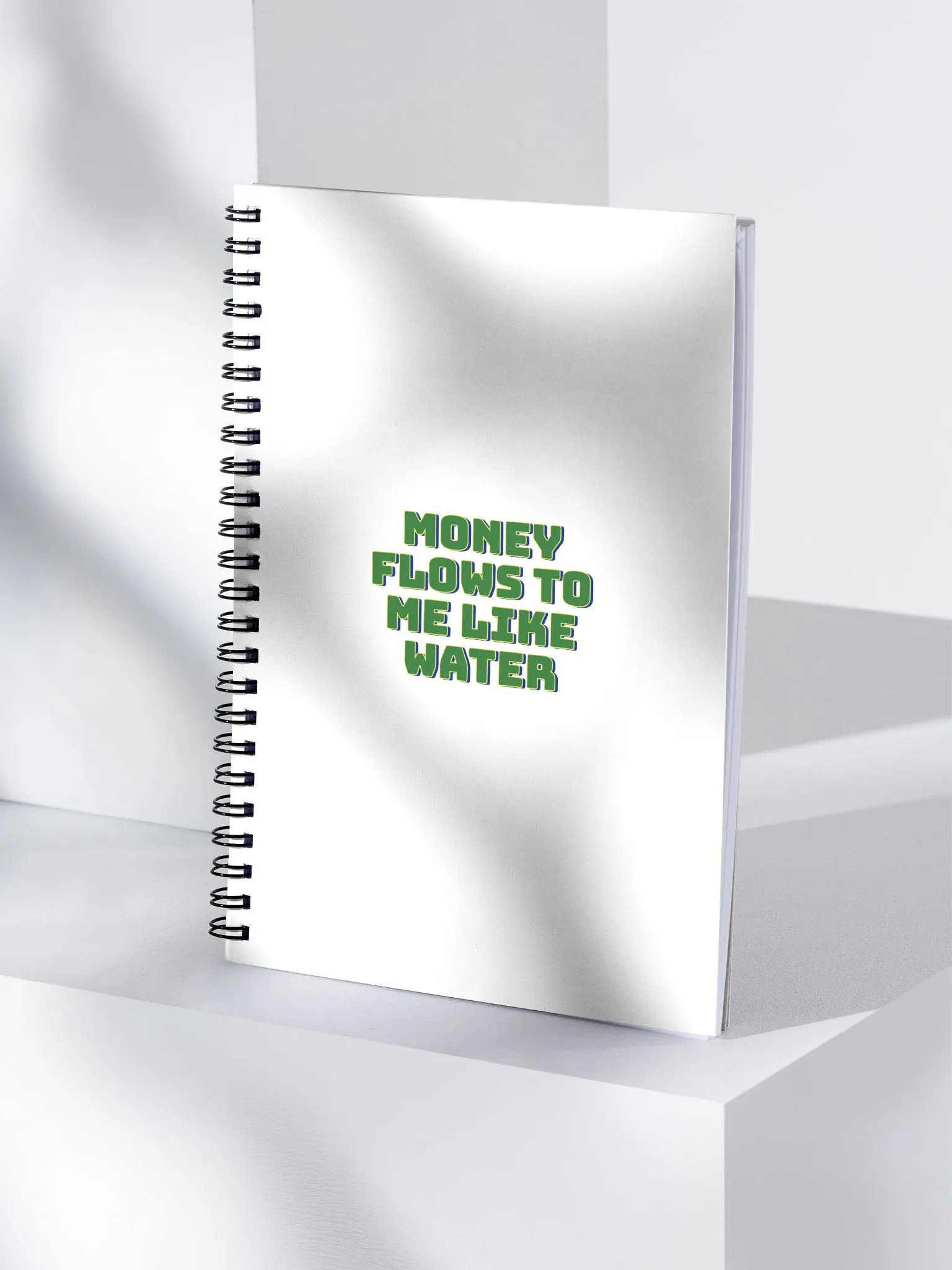 Wealth manifestation Spiral Notebook product image (4)