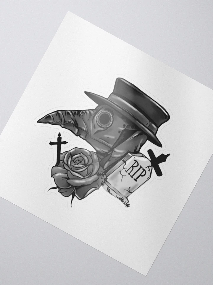 Plague Dr Sticker product image (2)