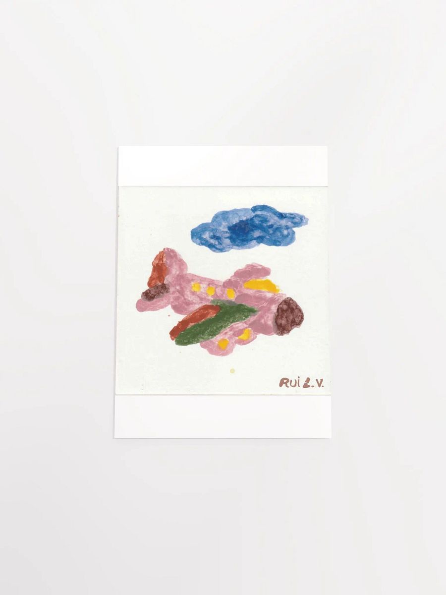 Kid Airplane (Enhanced Matte Paper Poster) product image (21)