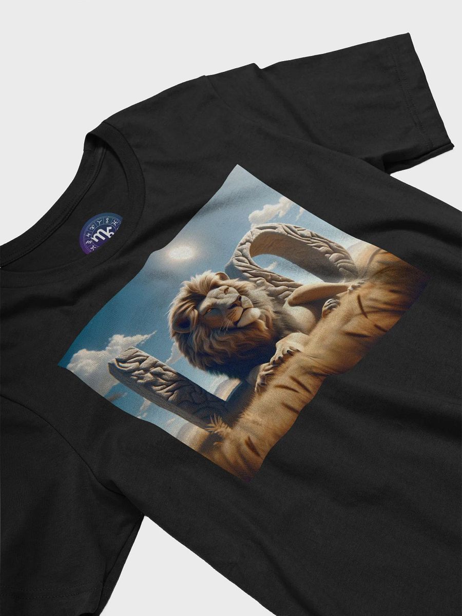 Unisex Leo Zodiac T-Shirt - Majestic Lion Design, Astrology Gift product image (6)