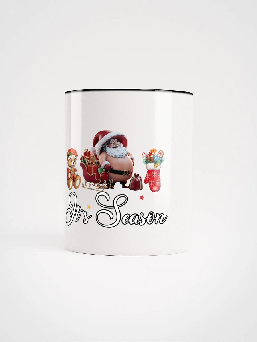 Festive Santa's Sleigh Ceramic Mug product image (1)